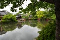 The pond inside Shinsen-en Garden. Kyoto Japan Ã£â¬â¬Ã£â¬â¬